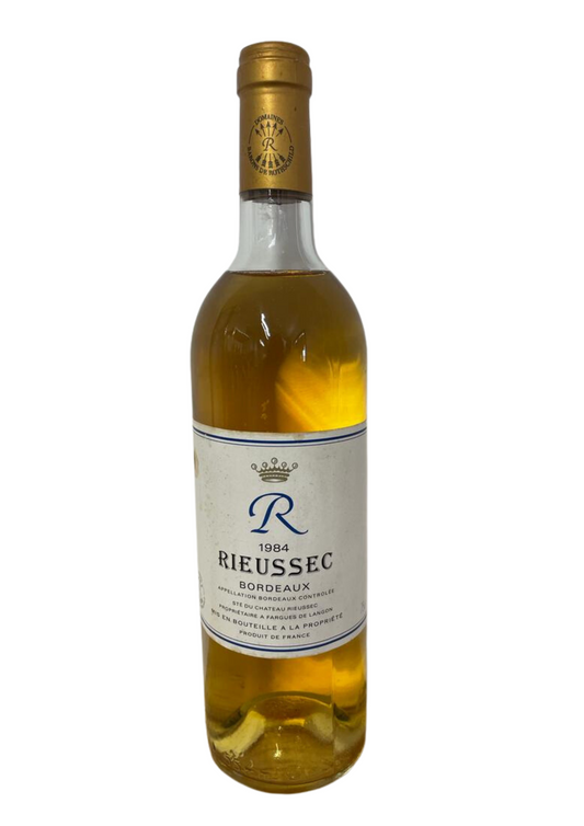 Chateau Rieussec R de Rieussec Blanc Sec 1984
