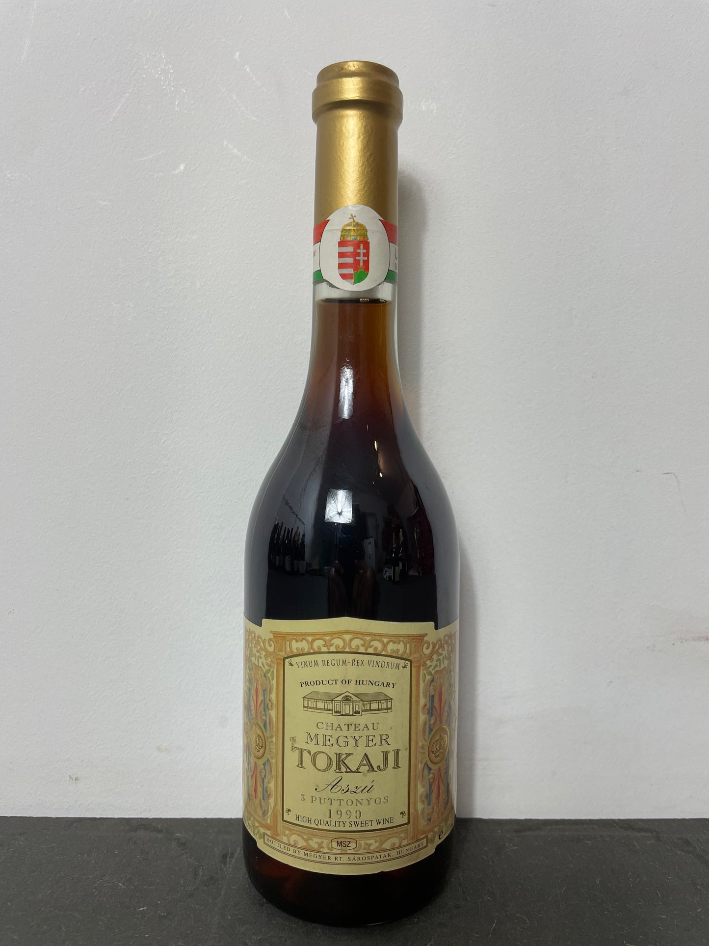 Chateau Megyer Tokaji Aszu 3 Puttonyos 1990 500ml