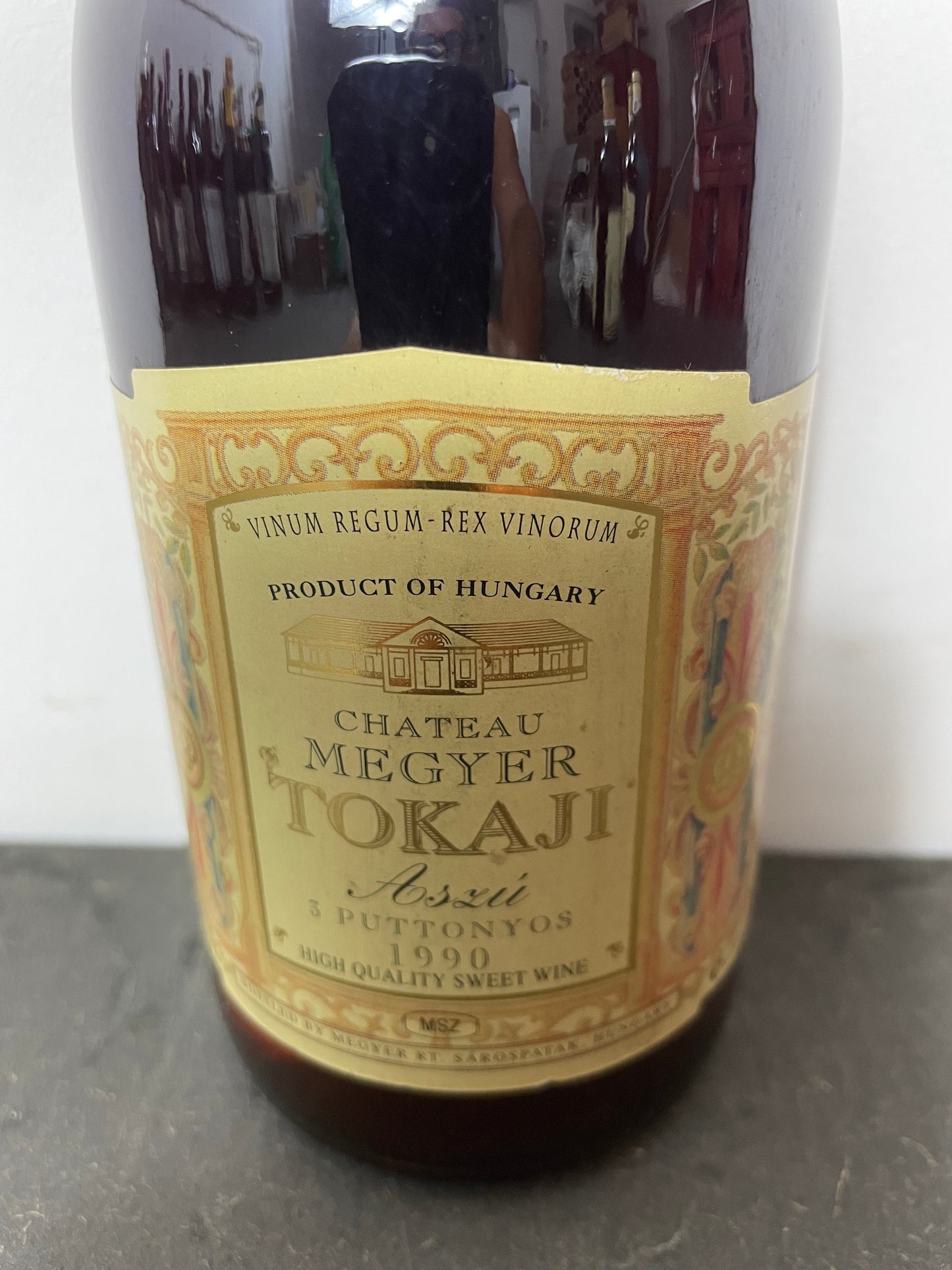 Chateau Megyer Tokaji Aszu 3 Puttonyos 1990 500ml