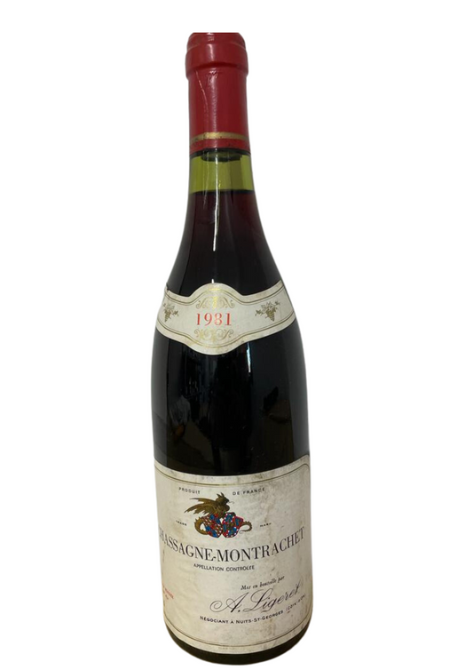 A. Ligeret Chassagne-Montrachet, Cote de Beaune 1981