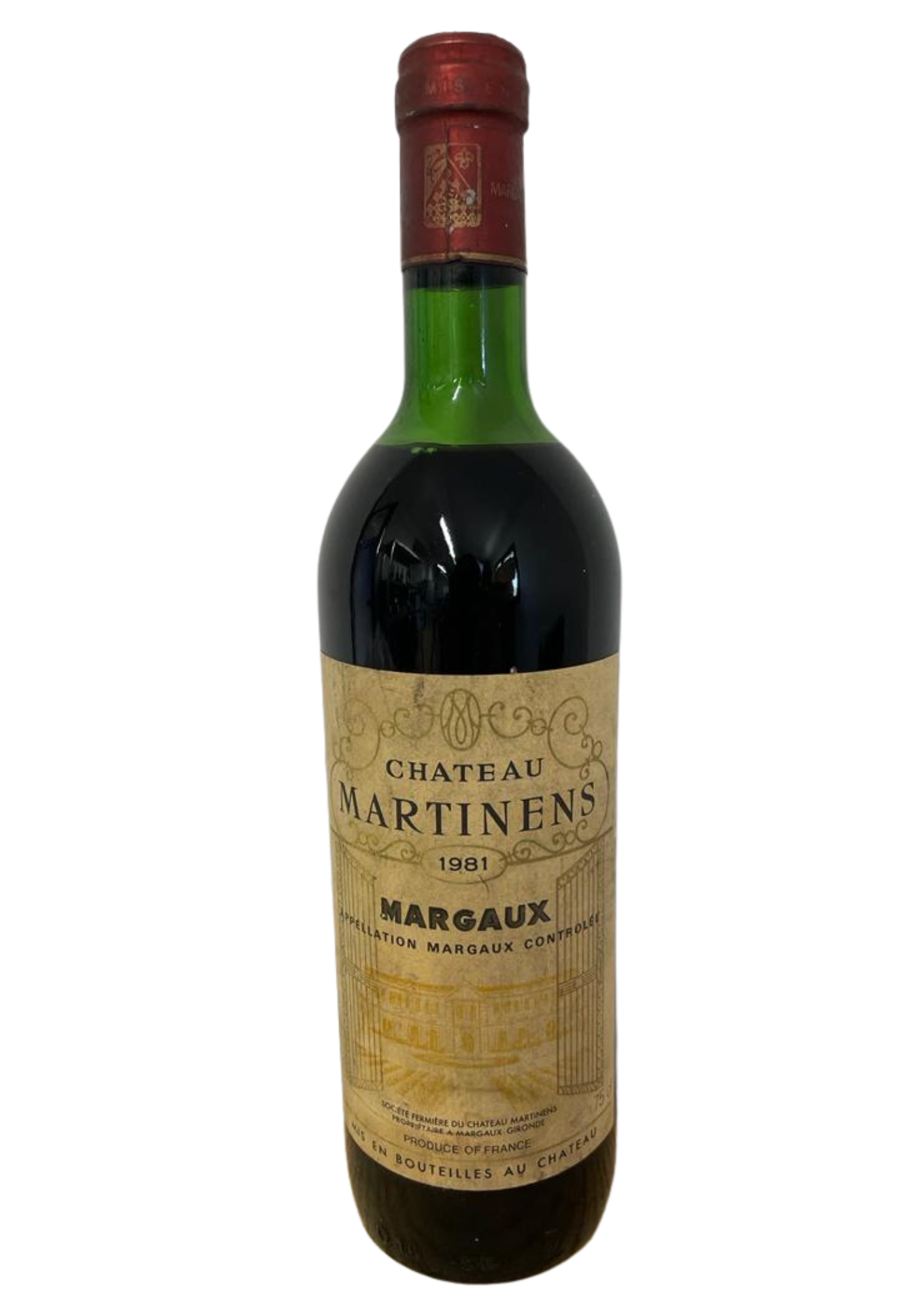 Chateau Martinens, Margaux 1981