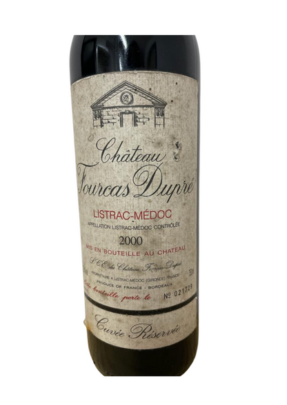 Château Fourcas Dupre Listrac-Medoc 2000