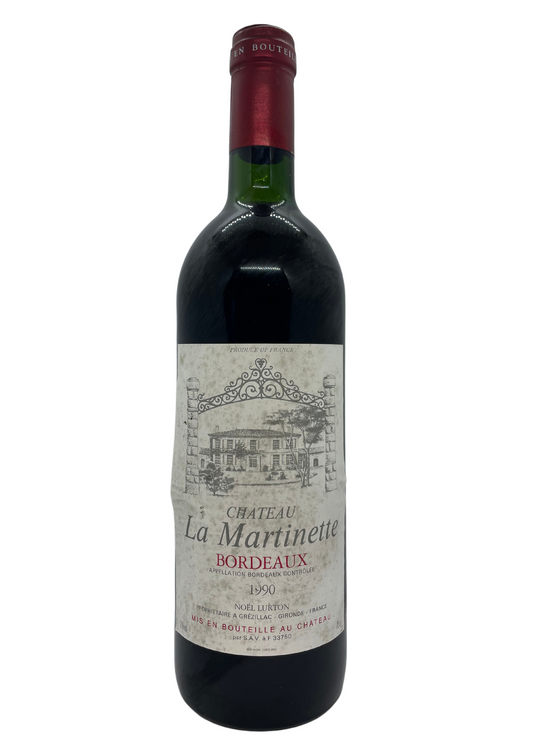 Château La Martinette Bordeaux  1990