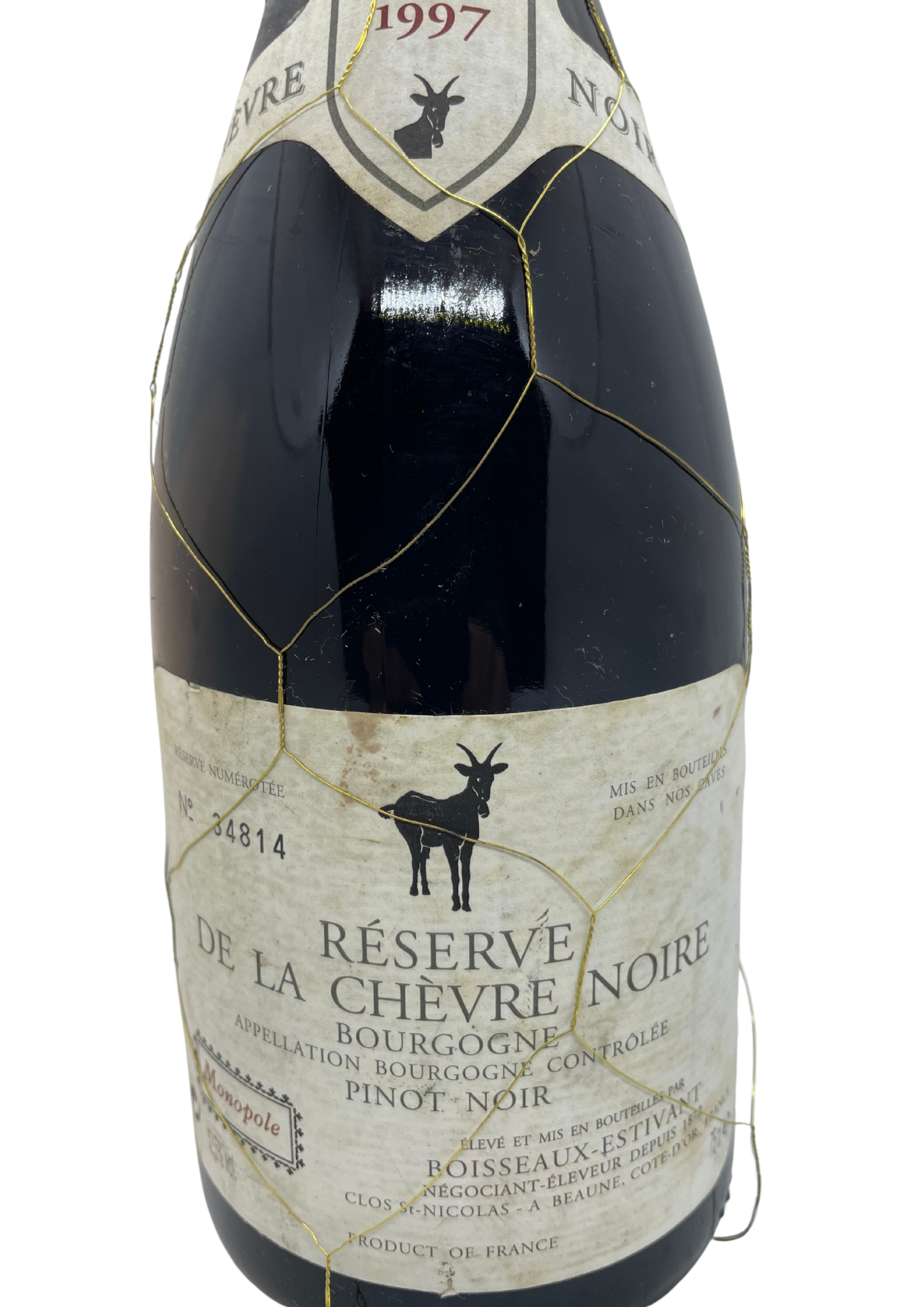 Boisseaux - Estivant Monopole Reserve de la Chevre Noire Bourgogne 1997