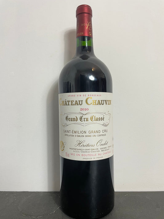 Chateau Chauvin Saint Emilion Grand Cru 2010 Magnum