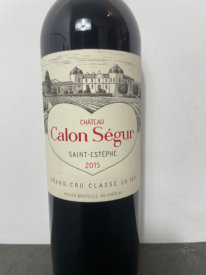 Chateau Calon Segur, Saint Estephe 2015