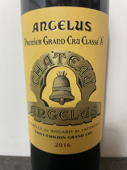 Chateau Angelus Saint Emilion Grand Cru 2016