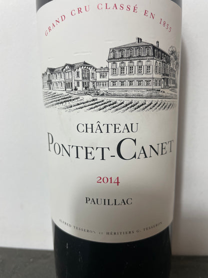 Chateau Pontet Canet, Pauillac 2014
