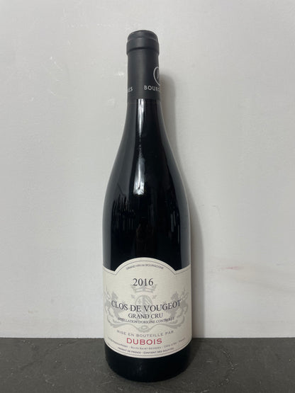 Domaine Dubois, Clos de Vougeot Grand Cru 2016