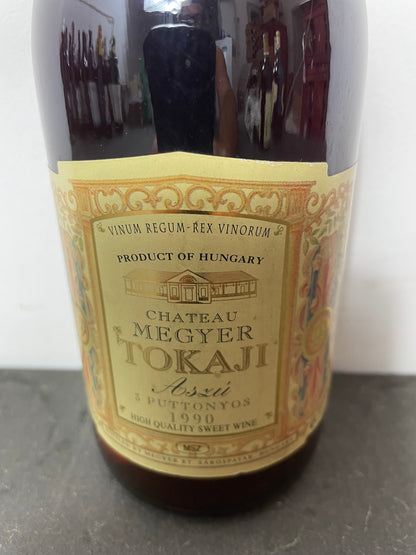 Chateau Megyer Tokaji Aszu 3 Puttonyos 1990 500ml