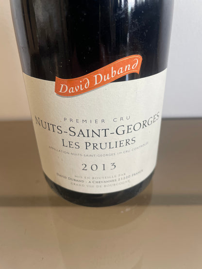 David Duband Nuits-Saint-Georges, Les Pruliers 2013