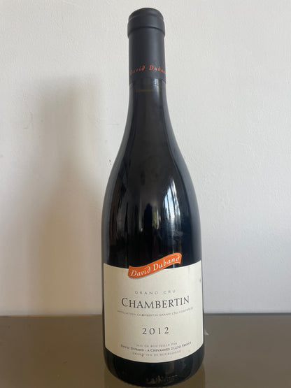 David Duband Le Chambertin, Bourgogne 2012